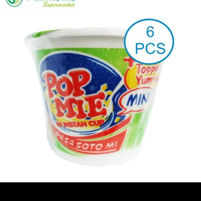 

(Good) pop mie 65 gr kuah paket isi 6 pcs semua rasa