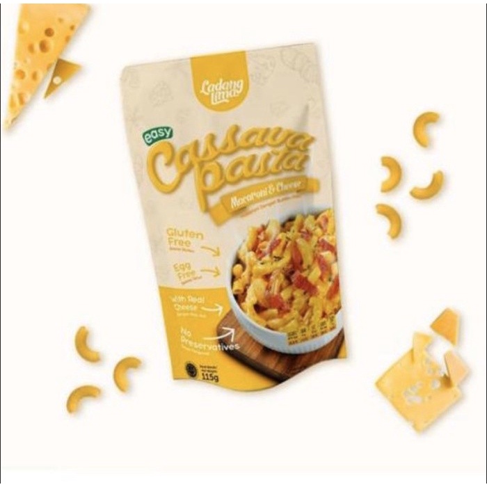 

(Good) Cassava Pasta Mac n Cheese Ladang Lima