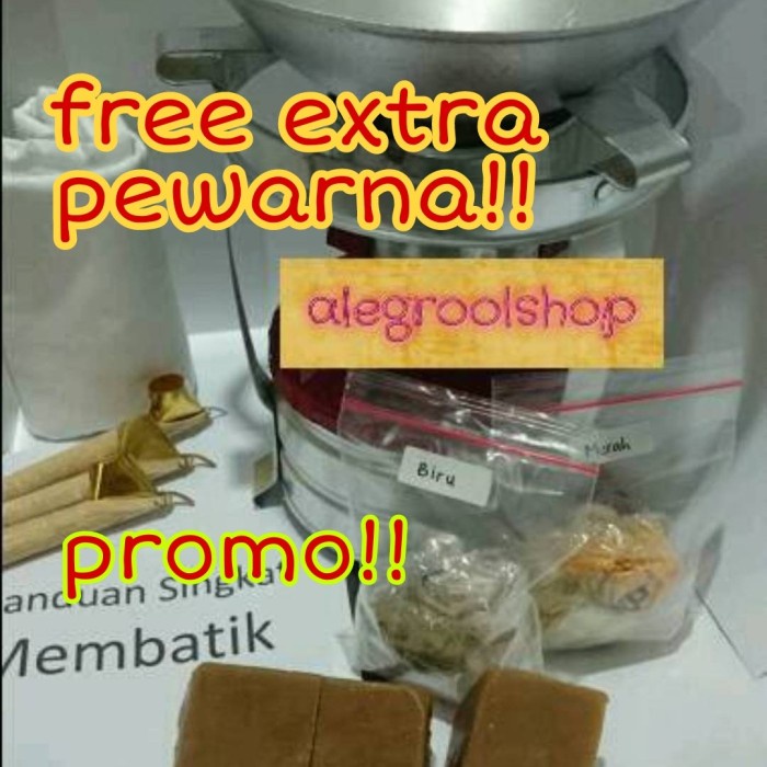 

TERLARIS! alat batik / peralatan dan perlengkapan membatik (super lengkap)