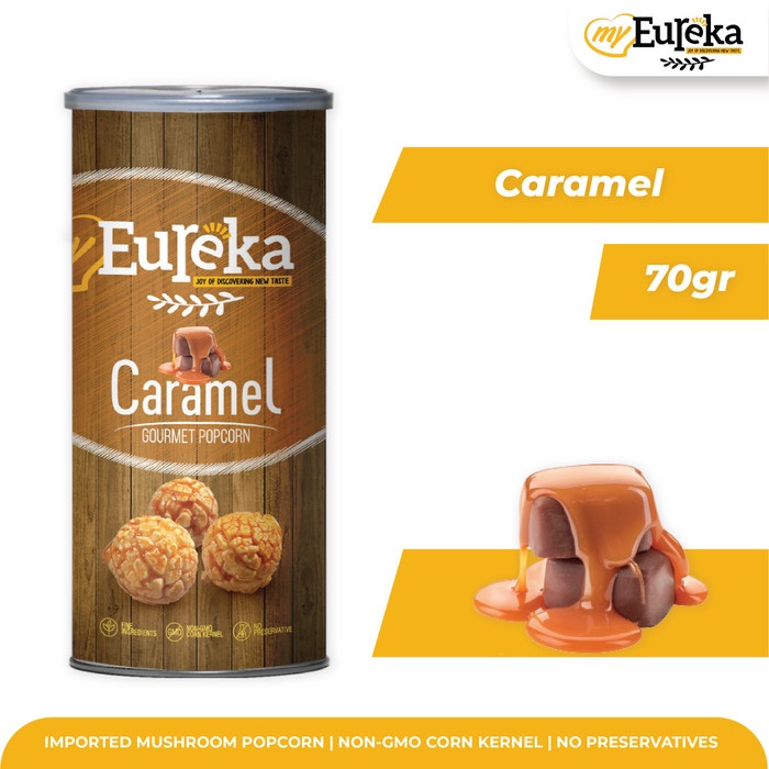 

..... Eureka Popcorn Caramel Can 70Gr