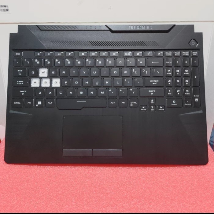 [RIZ] KEYBOARD  ASUS  TUF  GAMING  A15/F15  (FA506)  bekas original. ( minus tombol non tes )