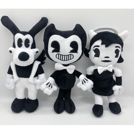 Terbaru Mainan Boneka Stuffed Plush Bendy The Ink Machine Boris Action Figure