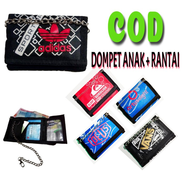 DOMPET ANAK RANTAI DOMPET RANTAI ANAK PRIA