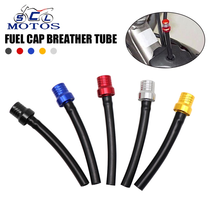 Sclmotos-Gas Fuel Cap Valve Vent Breather Tube For Exc Adv Crf Yzf Wrf Kxf Rmz 125 250 300 350 450