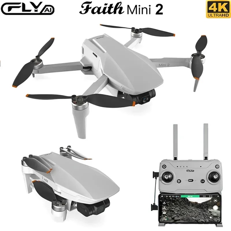 Cfly Faith 2 Mini Drone 4K Hd Camera 3-Axis Gimbal 5G Wifi Gps Fpv Rc Quadcopter Cfly Faith Mini 2
