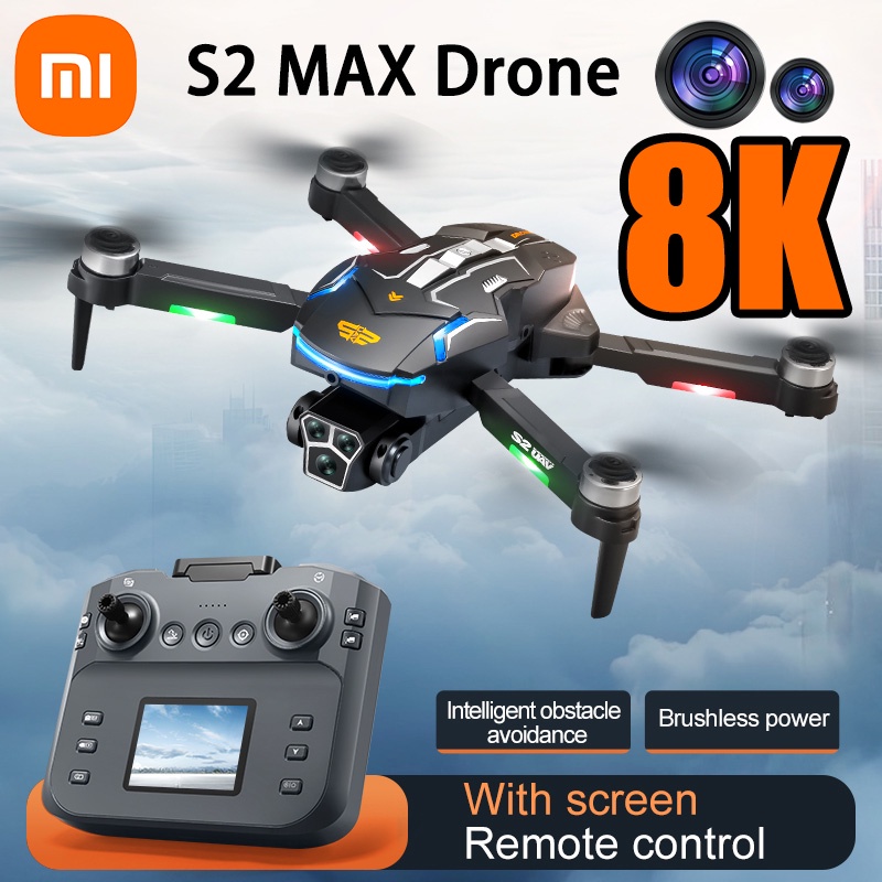 Xiaomi S2 Max Drone 8K Professional Hd Dual Camera Obstacle Avoidance Foldable Quadcopter Drone With