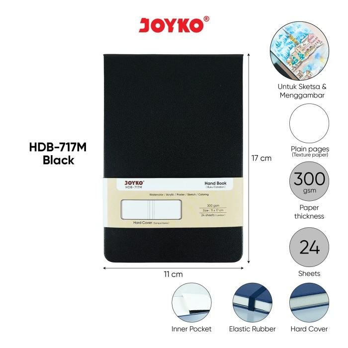 

Buku Catatan Sketsa Hand Book Joyko Hdb-717S~717M 300 Gsm