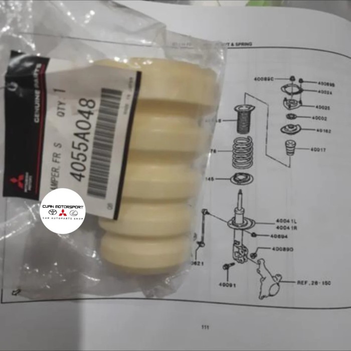 BISA GOSEND DAMPER SHOCK DEPAN MITSUBISHI XPANDER ORIGINAL