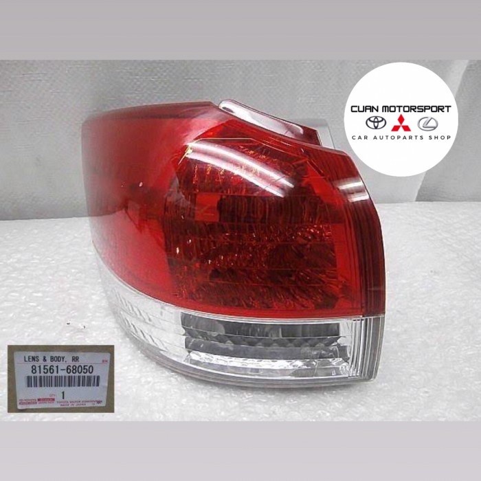 BISA GOSEND LAMPU STOP STOP LAMP KIRI (LH) TOYOTA WISH 2009 ZGE2 ORIGINAL