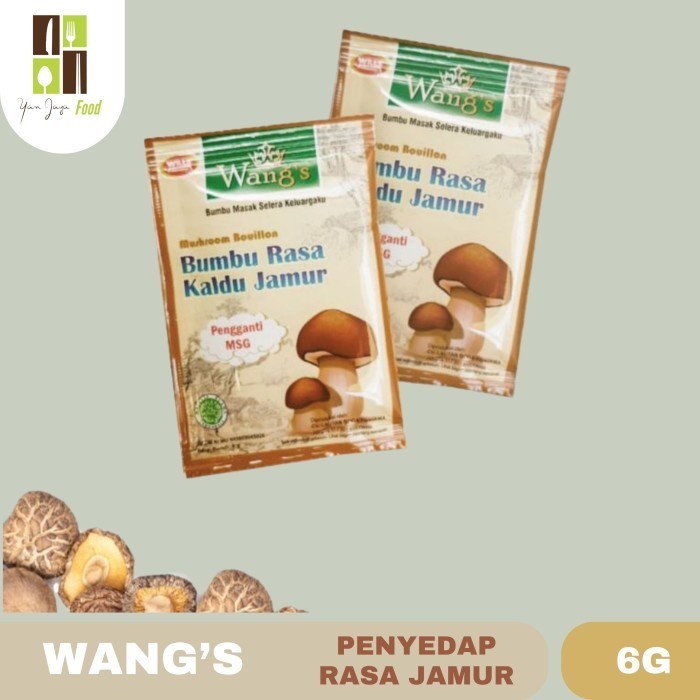 

(Best) Wangs Bumbu Kaldu Jamur / Penyedap Rasa 6G 1PCS