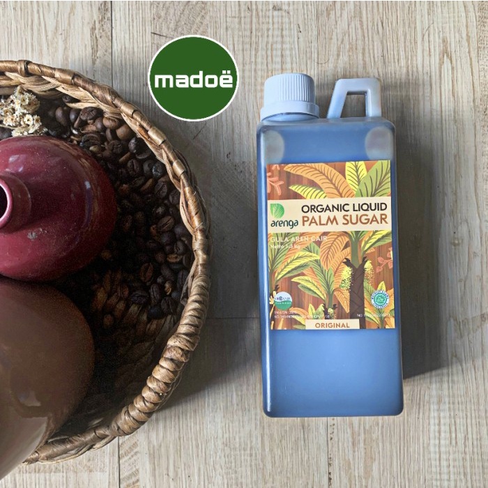 

(Best) Organic Palm Sugar Gula Aren Organik Cair Arenga 1 Liter