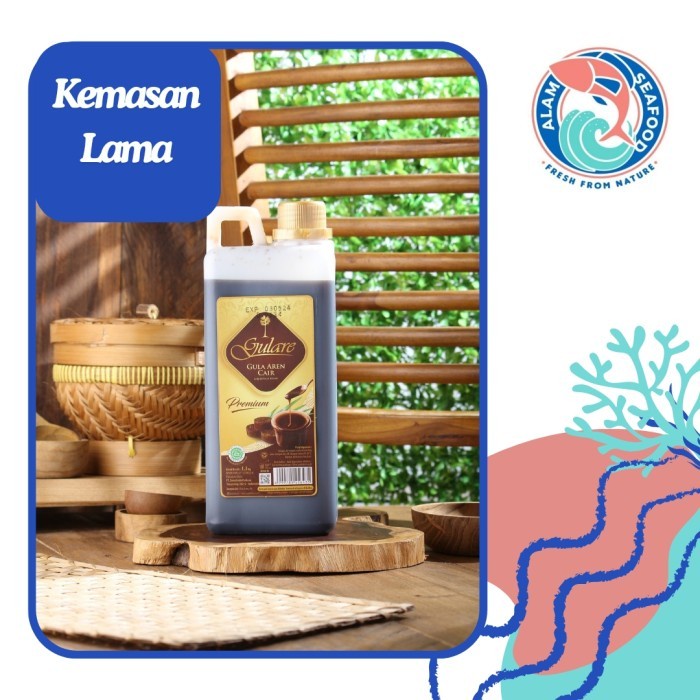 

(Best) Gula Aren Premium Cair 1.3kg Merk Gulare