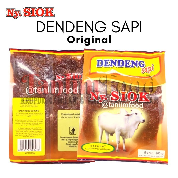 

(Good) Dendeng Daging Sapi Ny Siok - TanlimFood
