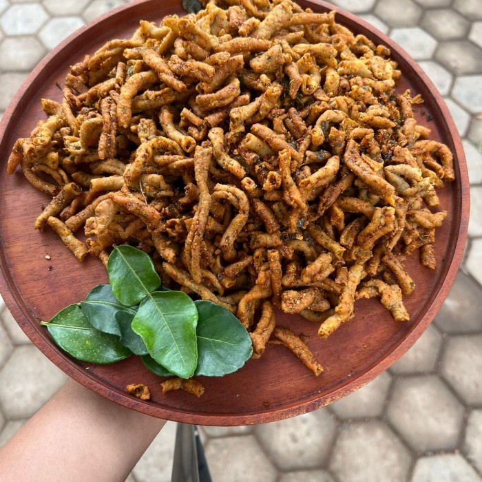 

Kripik Usus Pedas Hah 1Kg