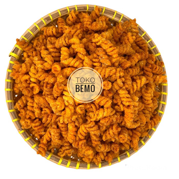 

Makaroni Spiral Pedas / Asin 500Gr