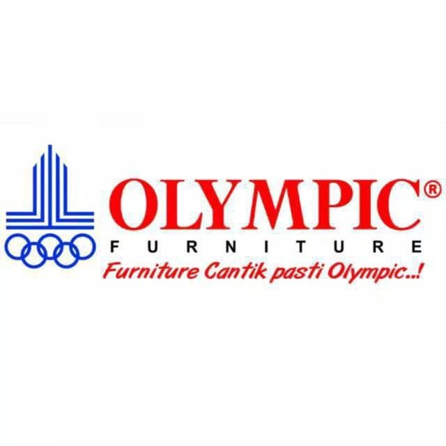 Meja Makan Besi dan 4 Kursi Olympic