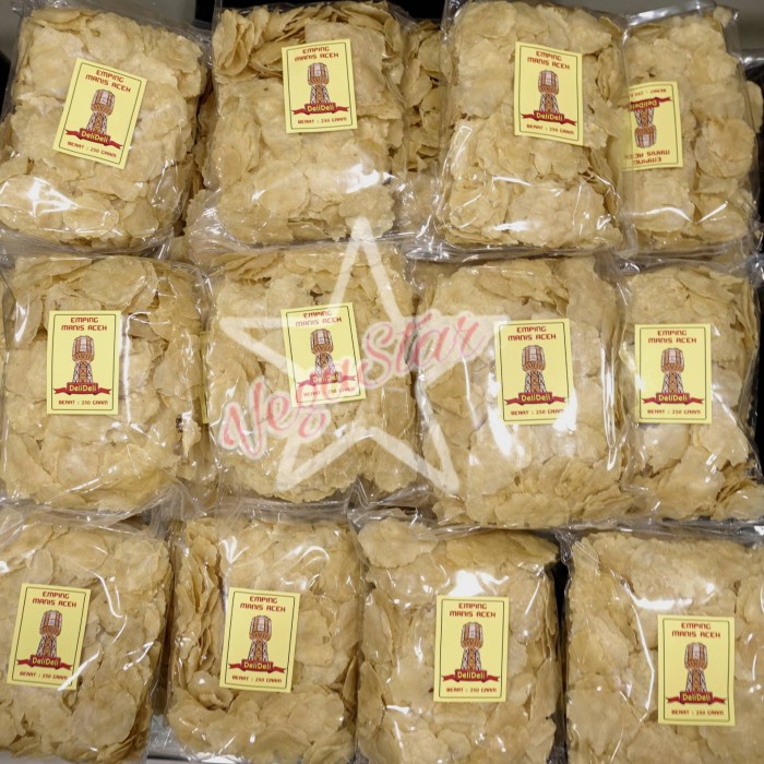 

Emping Melinjo Manis Mentah Super Asli Aceh - 250Gr