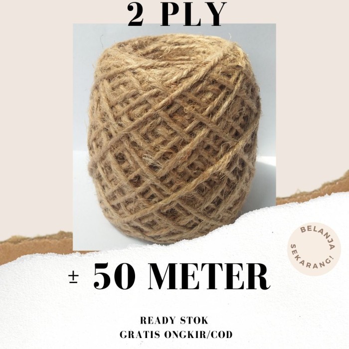 

(Good) Tali Rami/Goni 2 ply 50 Meter