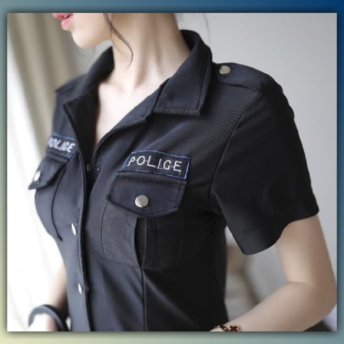 Lingerie Cosplay Costume Police Sexy Import High Quality
