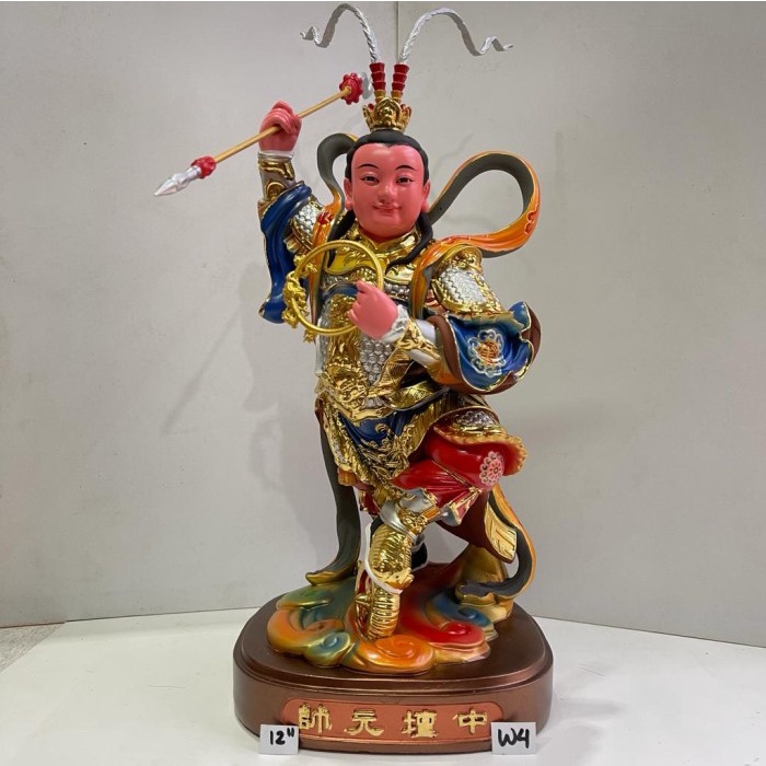 Patung Dewa Naca / Nezha / Locia 12In W4