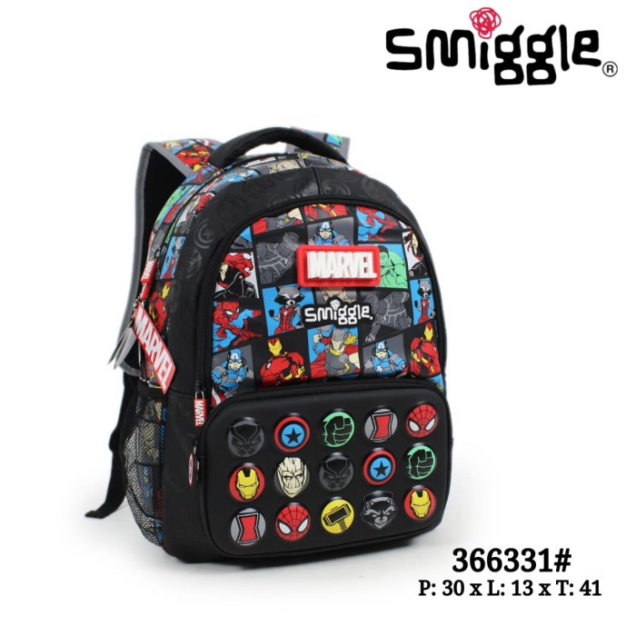 Tas Ransel Besar Anak Sd Laki-Laki Tas 16 Inch Smiggle Original -Gratisongkir