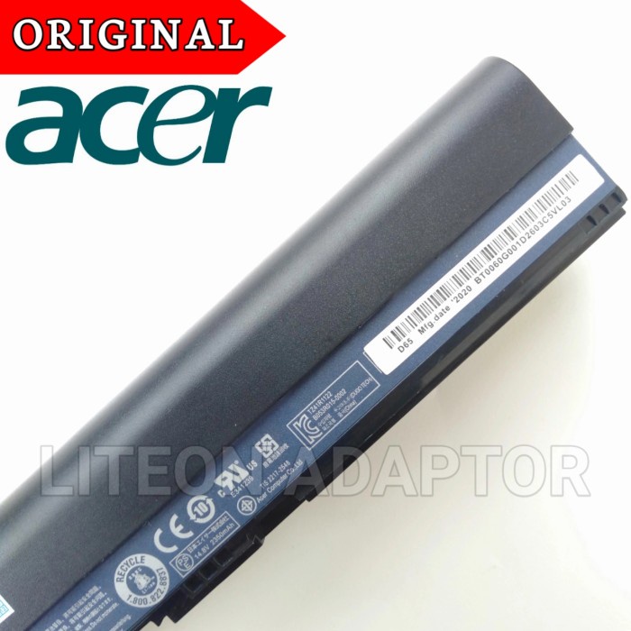 BATERAI ORIGINAL ACER 725 756 AL12A31 AL12B31 AL12B32 AL12X32 AL12B72 GRATIS ONGKIR