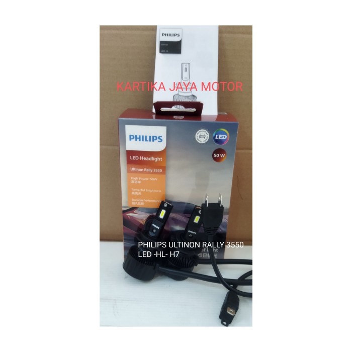 Philips Led Ultinon Rally 3550 -Led- Hl H7 50W
