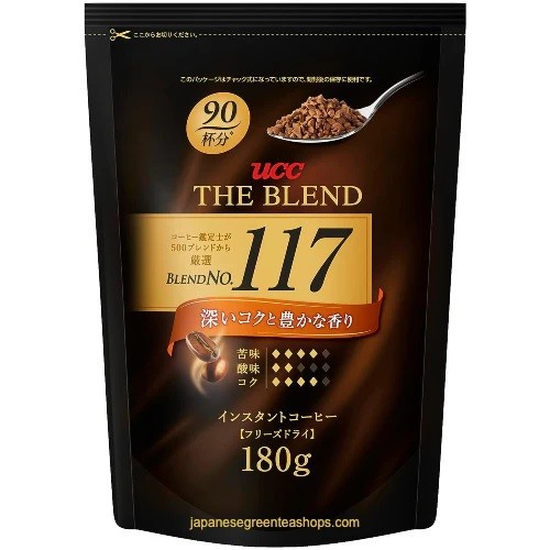 

Kopi Ucc I/C The Blend 117 Instant Coffee Refill 180 Gram