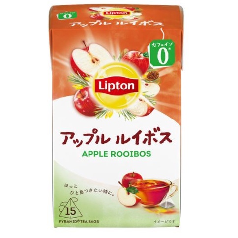 

Lipton Apple Rooibos Black Tea Caffeine Less Decaf 15 X 2 Gram