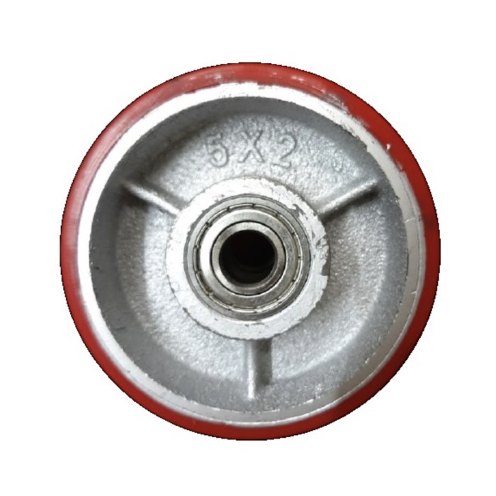 

Roda Caster Troli Troly Pu Merah 5 Inch Wheel Only Ranger Germany