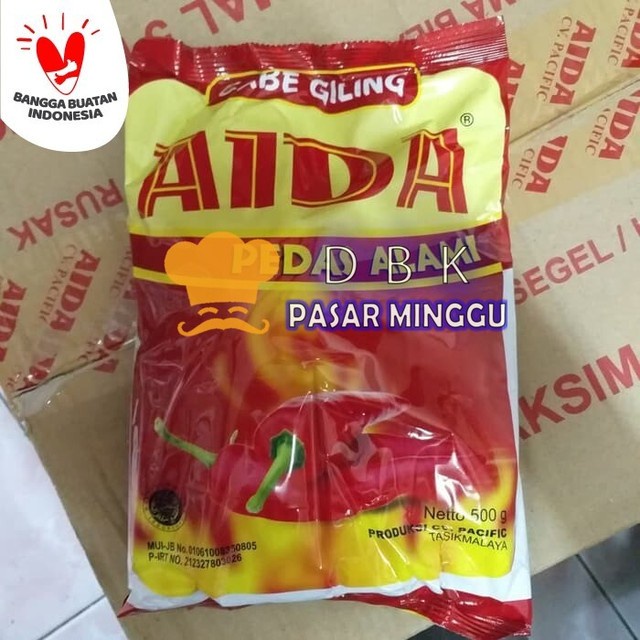 

bubuk cabe AIDA 500gr cabe giling