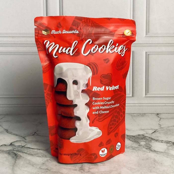 

Much Desserts Melted Mud Cookies Red Velvet Cheese