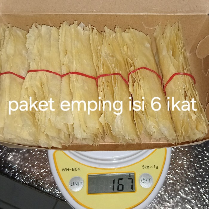 

EMPING MELINJO TIPIS ASLI BENGKULU