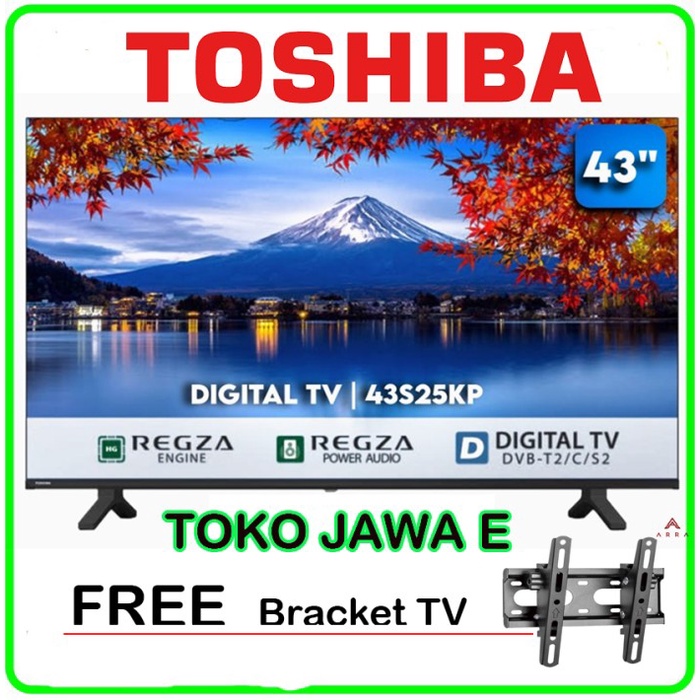 LED TV TOSHIBA 43S25KP 43 inch DIGITAL TV