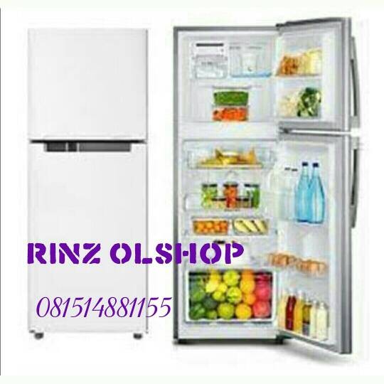 KULKAS 2 PINTU SAMSUNG RT20FARWDWW PUTIH / BARU GARANSI RESMI