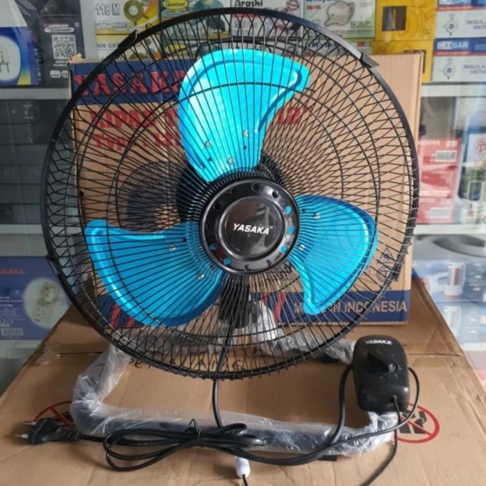 KIPAS ANGIN TORNADO 16INCH / Kipas Angin Meja dan Dinding Besi 16"