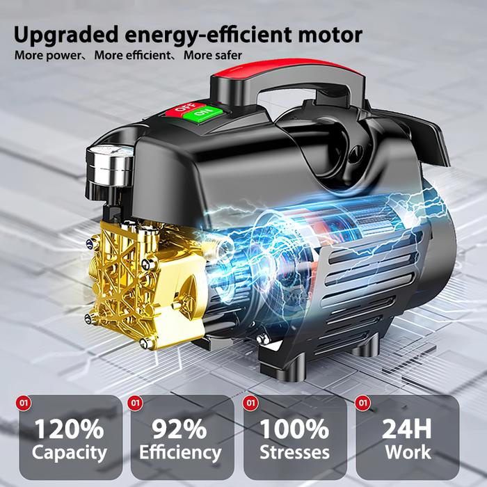 3800W Mesin cuci motor mobil mesin cuci motor listrik mesin cuci motor baterai mesin cuci motor