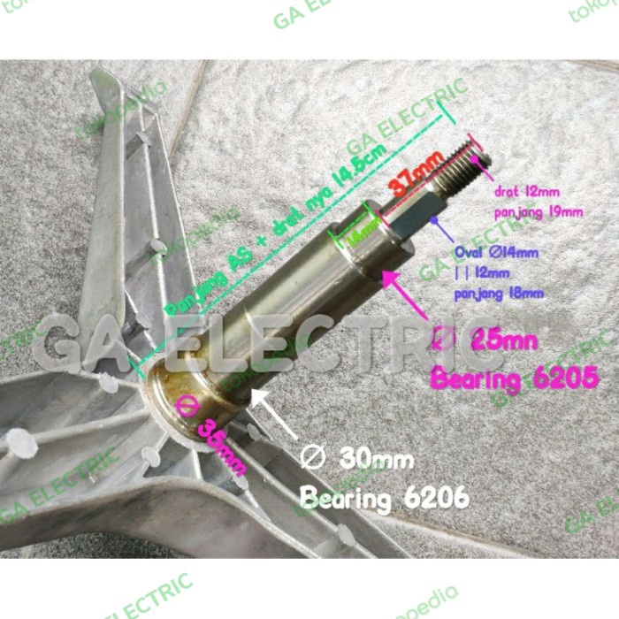 SEGITIGA DC97-01115A MESIN CUCI SAMSUNG FRONT LOADING WF-B1061