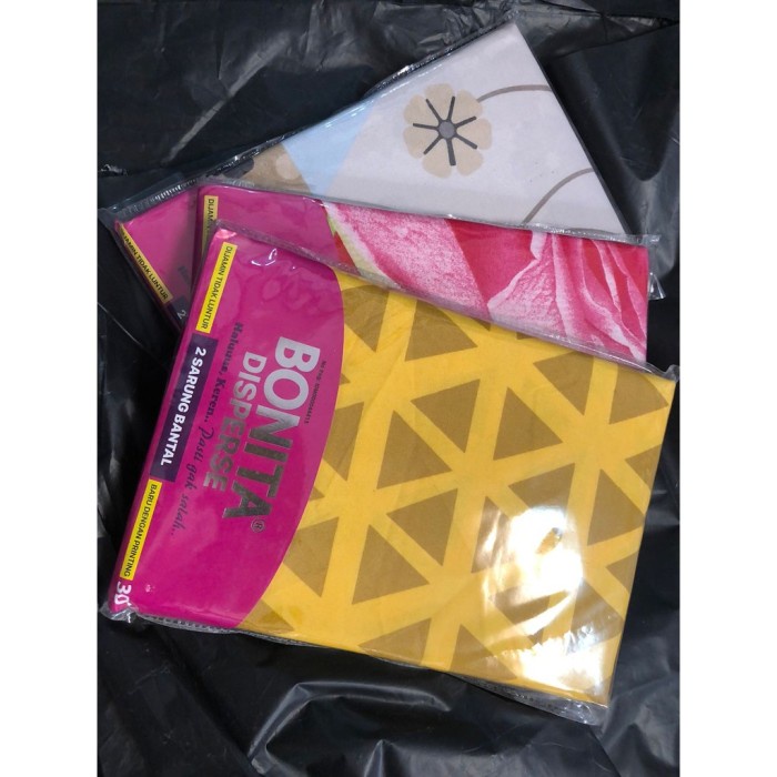 [BestSeller] Sarung bantal BONITA isi 2 pcs, Sarung bantal BONITA EMILIA, Sarung BANTAL GULING