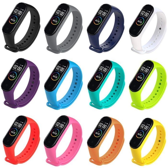 (BestSeller) STORIO Strap tali Smartwatch Smart Xiomi MiBand Mi Band 3 4 color