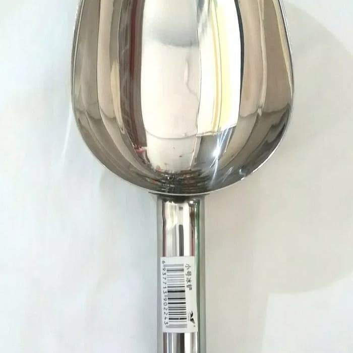 {{ Sendok Sekop Es Batu Stanlies Kecil Ready }}