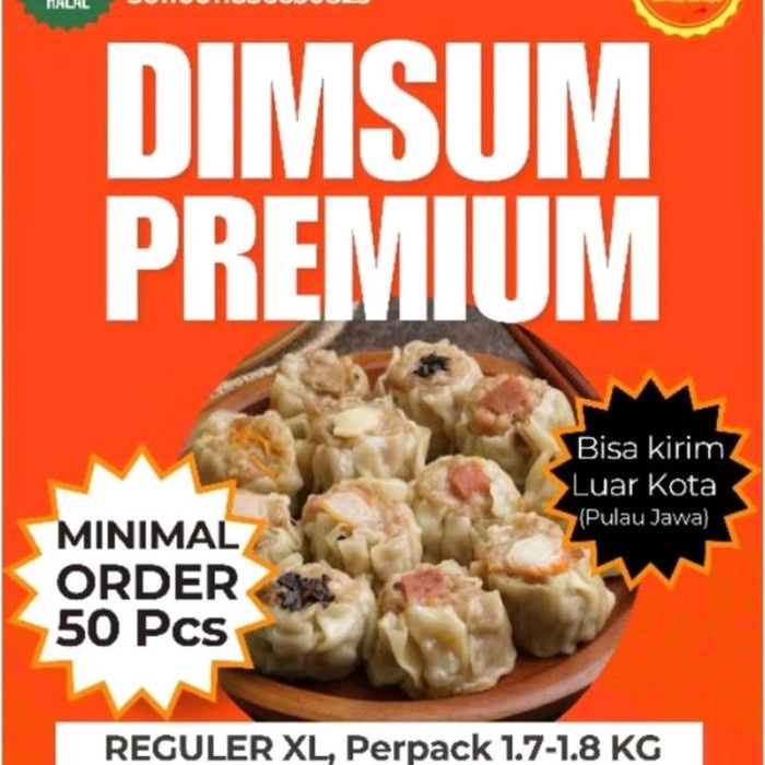 

Sale Terbatas Reguler Size Xl!! (Harga Perpack = Isi 50 Pcs) Pabrik Frozen Food Madame Dimsum Ayam