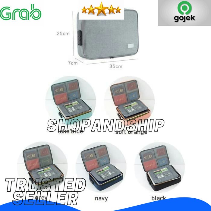 

(BestSeller) Document Storage Bag / Penyimpanan Dokumen / Dijamin Dokumen Aman