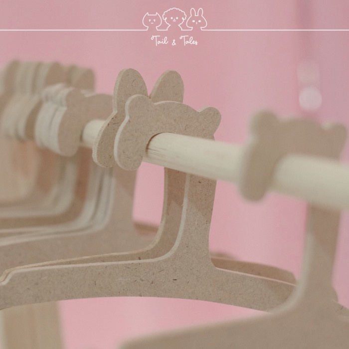 Diskon Promo Gantungan Baju Hewan Mini Kayu Anjing Hanger Wood Anak Aesthetic Rui911