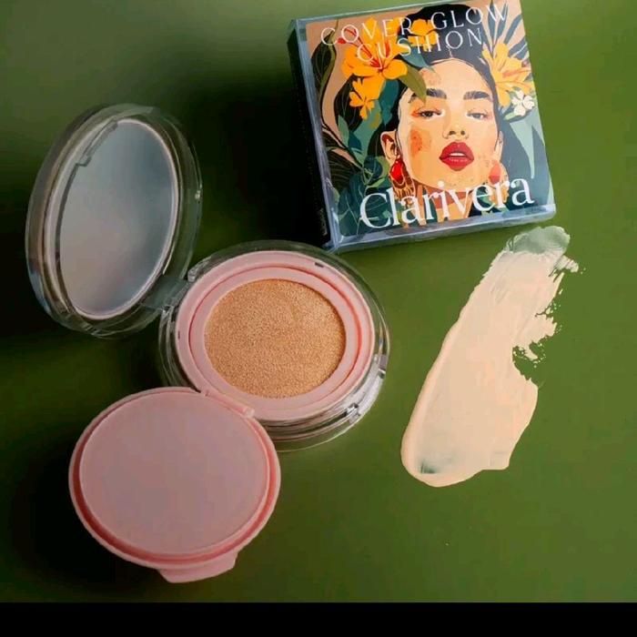 cushion clarivera by arnita Pencerah Wajah Foundation Kosmetik