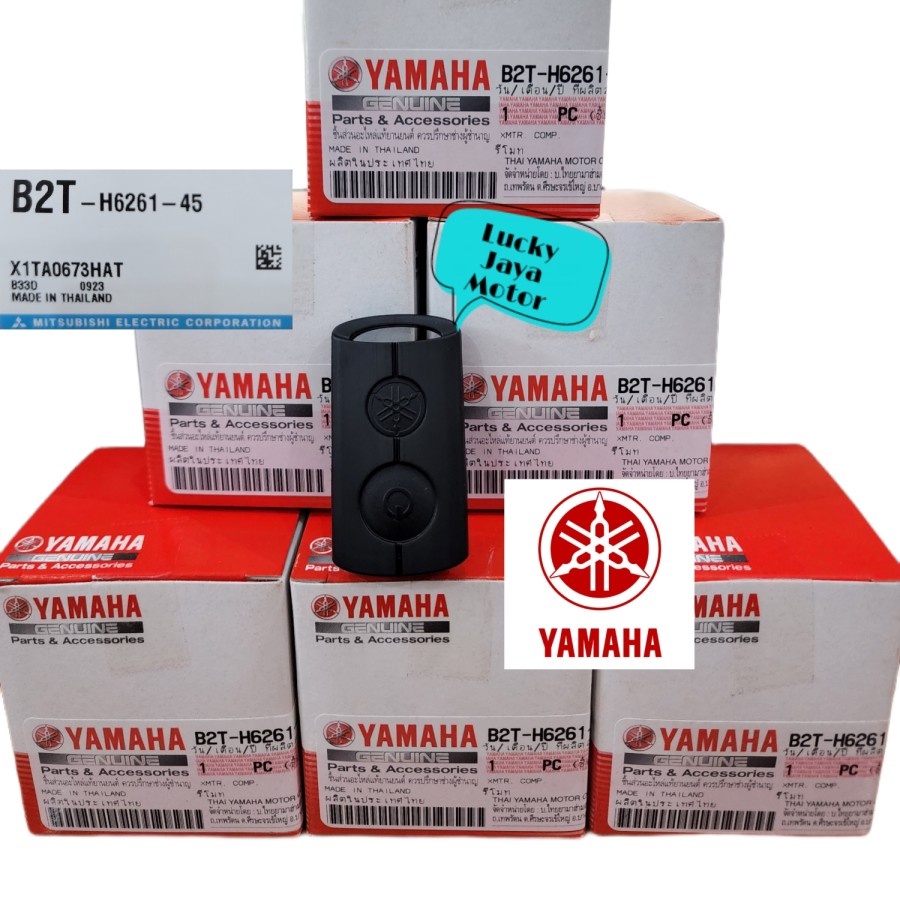 Kunci Remote Remot Keyless Smart Key Yamaha Lexi S Aerox Freego Nmax Xmax Fazzio B2T-H6261-43
