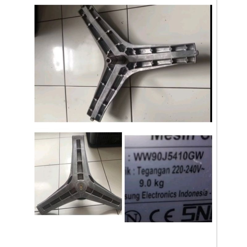 Segitiga Mesin Cuci Samsung WW90J5410GW 9kg atau Segitiga WW95H7410EW