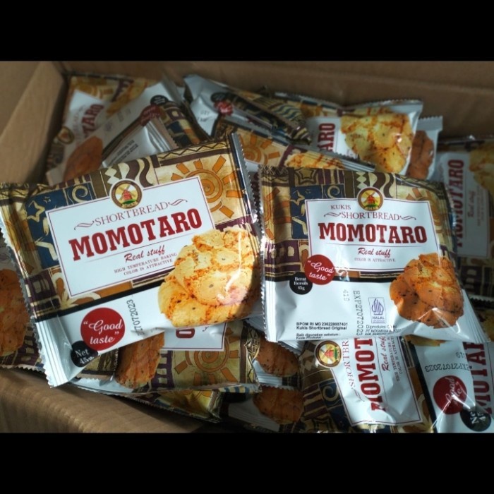 

(BestSeller) Roti Cookies Aoka Momotaro 10pcs