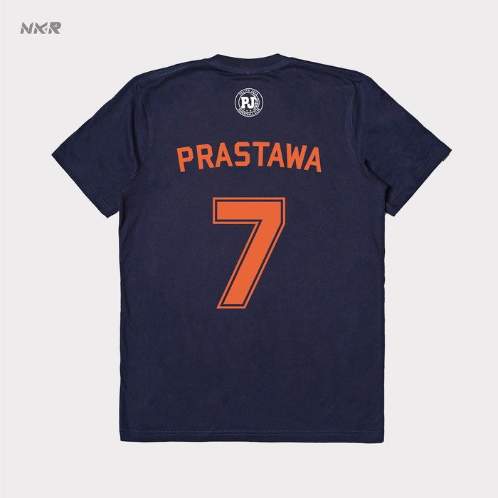 Sale Nakara T-Shirt Prastawa #7 Player Pelita Jaya Bakrie - 2024 - Navy
