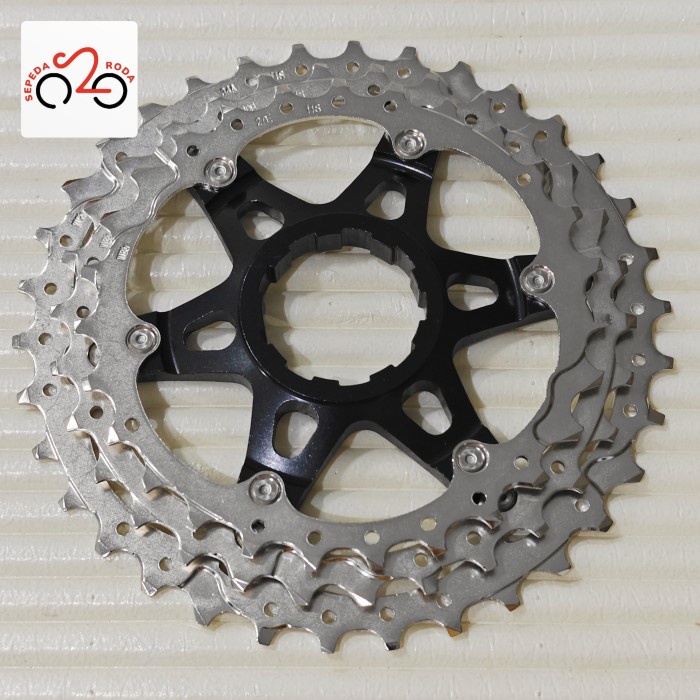 Terbagus Spider Cassete Cog Shimano 105 Hanya 3Gir Terbesar Saja - New
